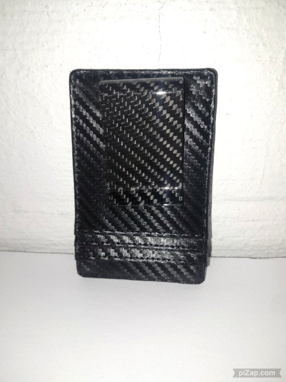 Travelambo Money Clip for Men Carbon Fiber Wallet Leather Card Holder Brand NEW